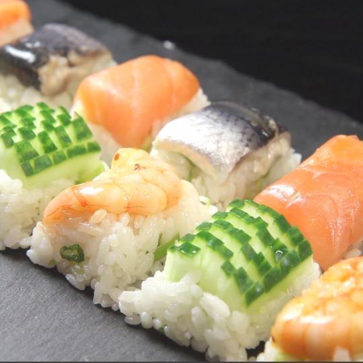 Ice Cube Tray Sushi Recipe